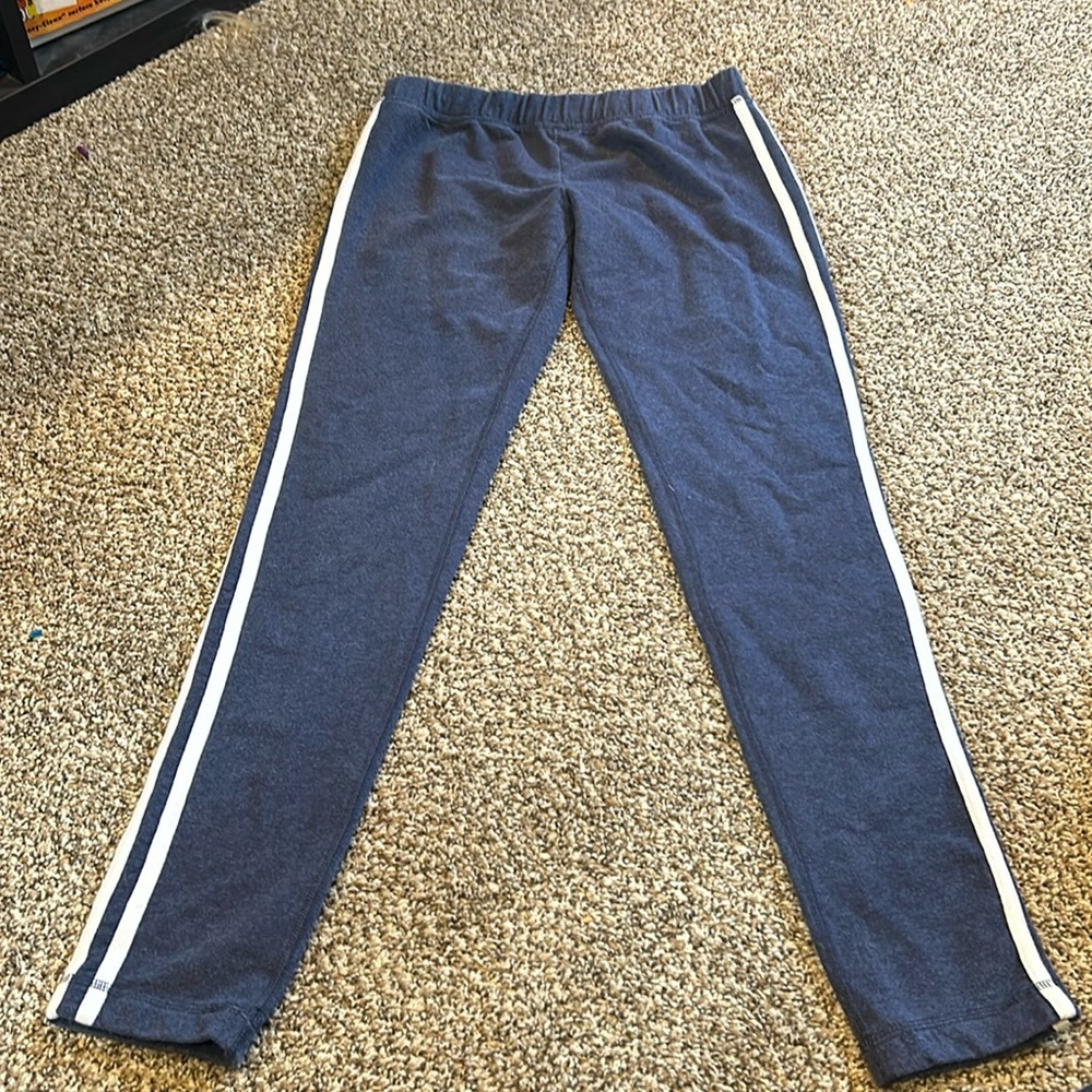 Hanna Andersson pants - blue with white stripe.
